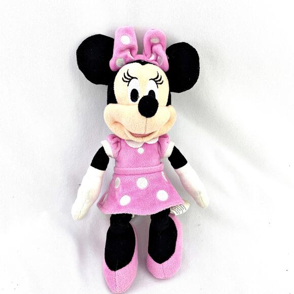 Classic Minnie Mouse Pink Dress w/Bloomers 10" - Picture 1 of 3
